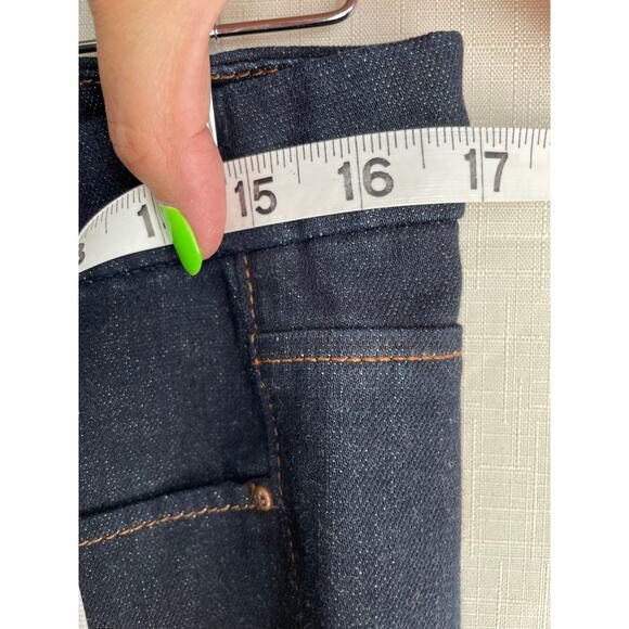 JOE'S Cigarette Fit Dark Wash Denim Jeans Size 30 Mid Rise Straight Leg Classic - Picture 15 of 15